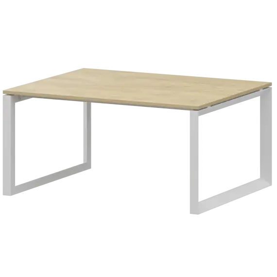 Стол переговорный на металлокаркасе НТМП.О.140.11  1400x1100x750 Аргентум-МП