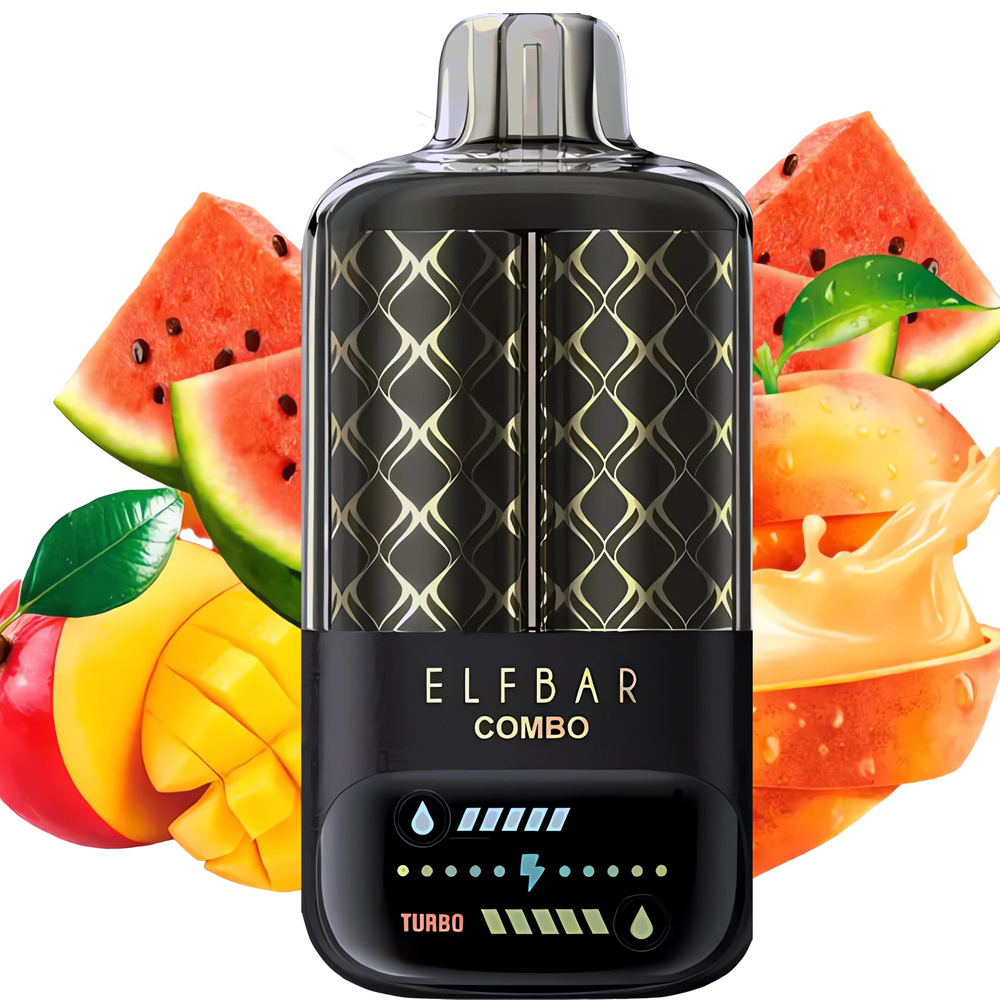 Elf Bar Combo 25000 - Peach Mango Watermelon (5% nic)