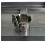 Фризер для жареного мороженого Foodatlas KCB-2F (контейнеры, световой короб, 2 компрессора)