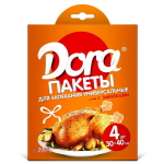 Пакеты для запекания универсальные с завязками 30*40см, 4шт «Dora»
