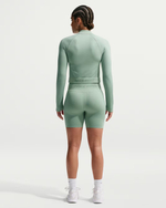 Nike Pro Seamless Женские велосипедные шорты Dri-FIT с высокой талией (13 см) - NIKE