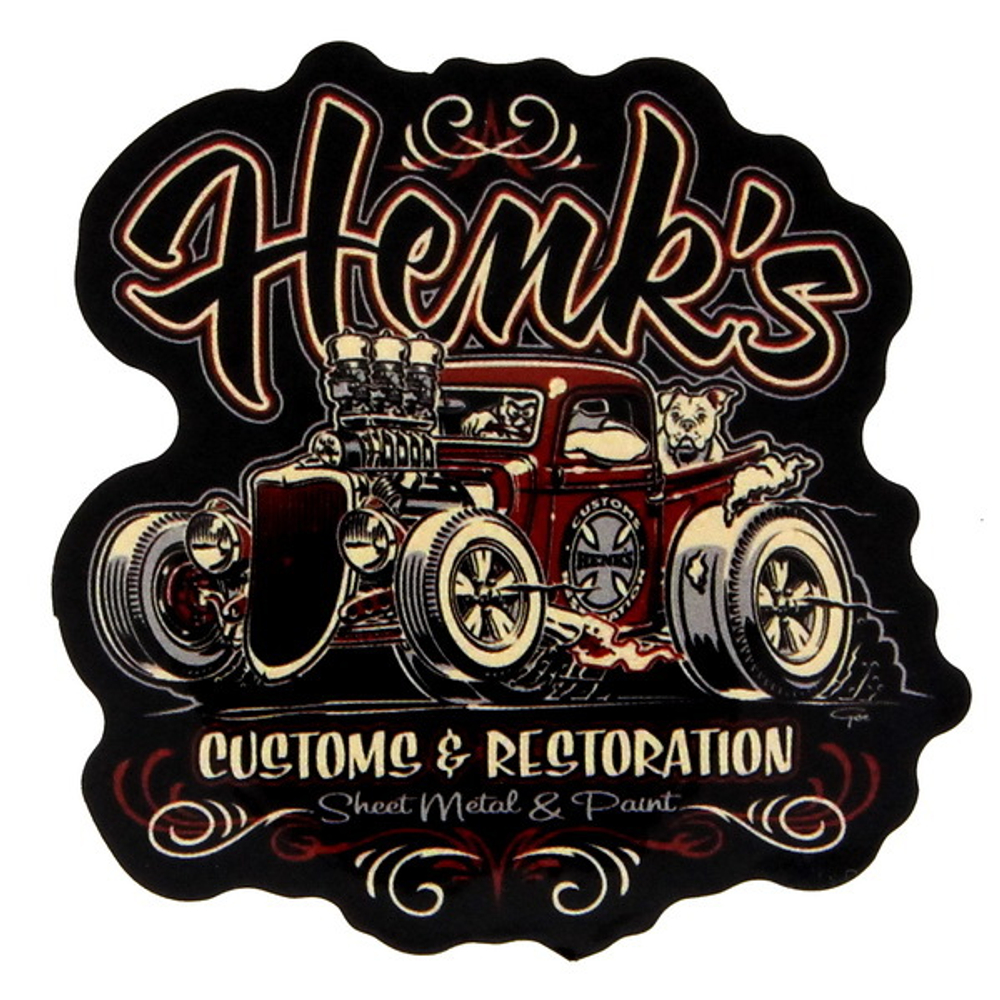 Наклейка Henk's