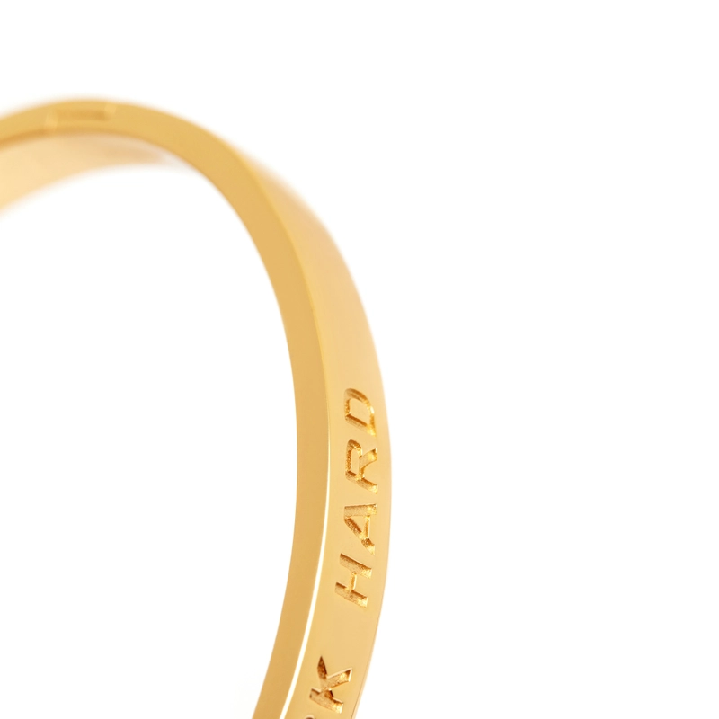 Браслет Работай усердно – Кайфуй еще круче – Серебро 925