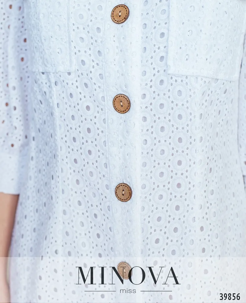 Платье 3147-белый Minova