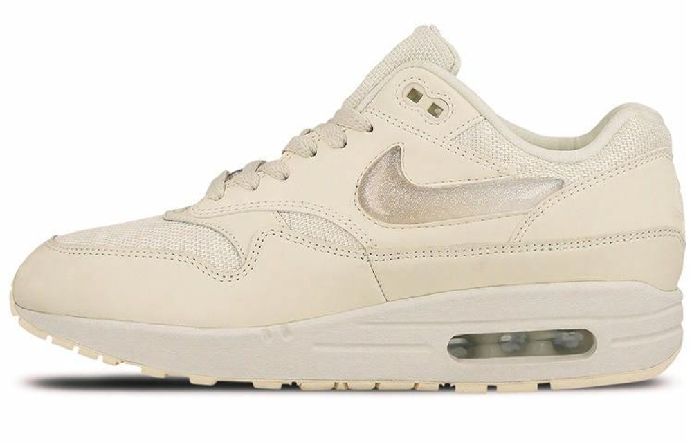 Кроссовки Nike Air Max 1 Pale Ivory Swoosh (Женская размерная сетка)