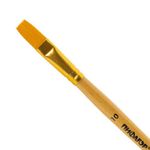 Кисть синтетика плоская № 10, Пифагор