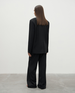 Двубортный жакет из шерсти