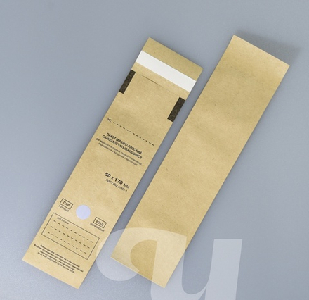 Крафт-пакеты ТерраМед  50х170 мм с индик. 100 шт./упк., 604-167