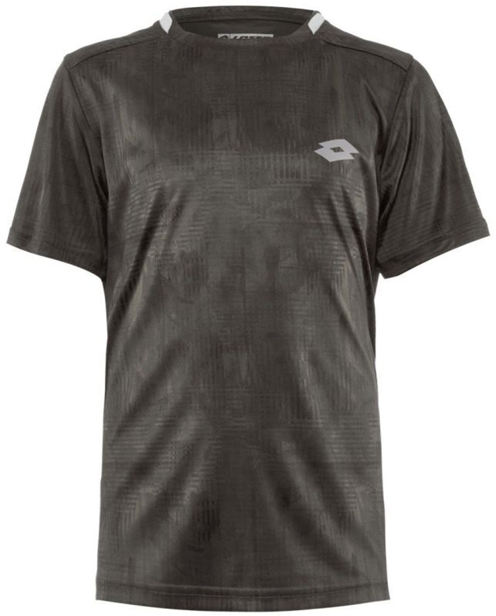 Футболка для мальчика теннисная Lotto Top Ten B Tee PRT PL - green resin
