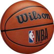 Мяч баск. WILSON NBA DRV Pro, WTB9100XB06 р.6, резина, бутил.камера, оранжевый