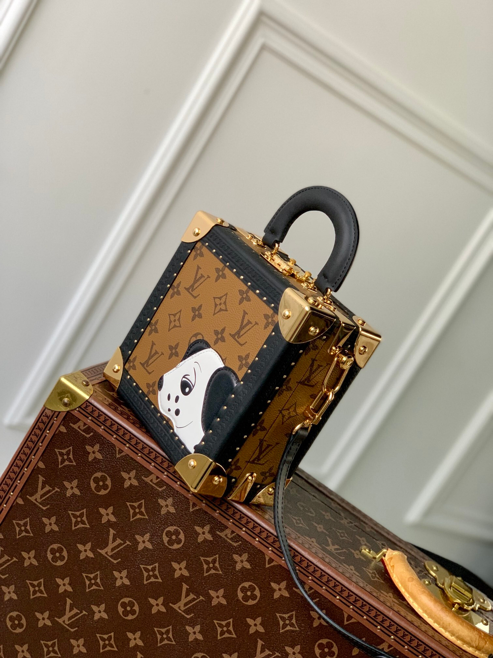 Louis Vuitton Mini Square Trunk Dalmatien