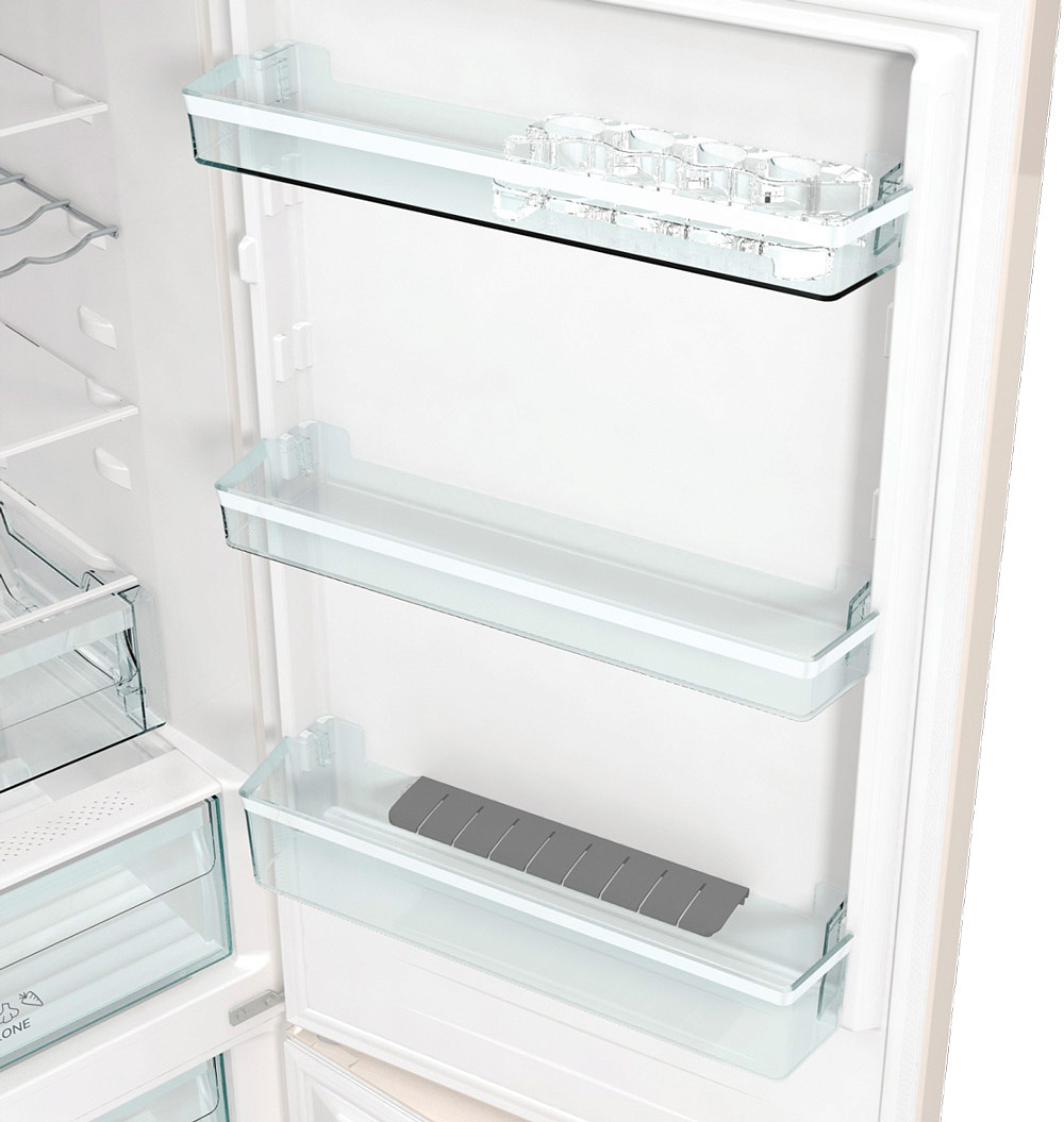 Отдельностоящий двухкамерный холодильник Gorenje NRK6192CLI
