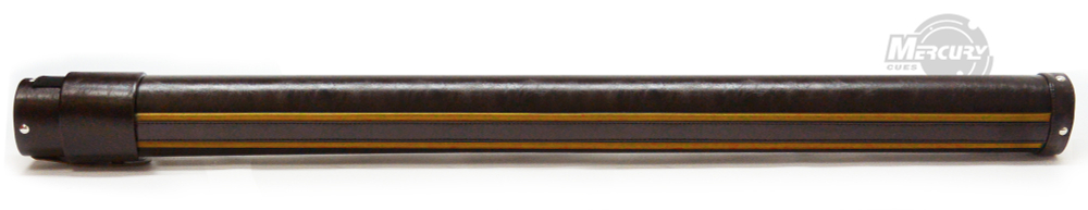 Тубус на 1 кий Меркури CLUB (без кармана) (черный/зеленый)