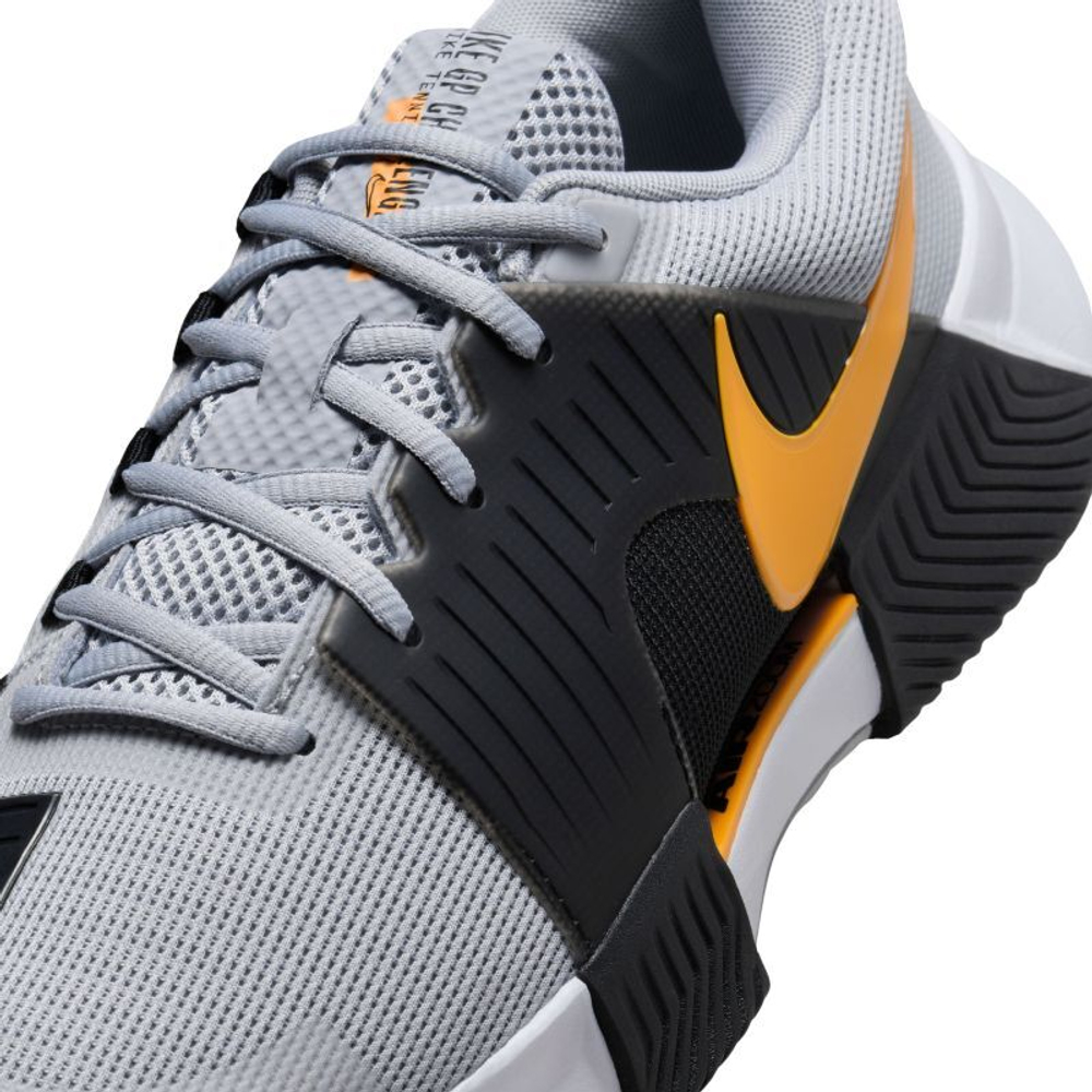 Теннисные кроссовки Nike Zoom GP Challenge 1 Clay - wolf grey/laser orange/black/white - Multikolor