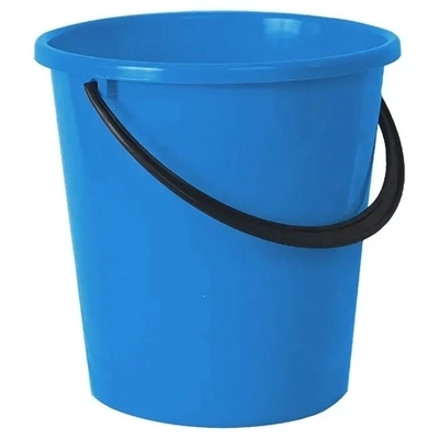 Ведро Ромашка 12л (Синий) (комплект 10 шт)