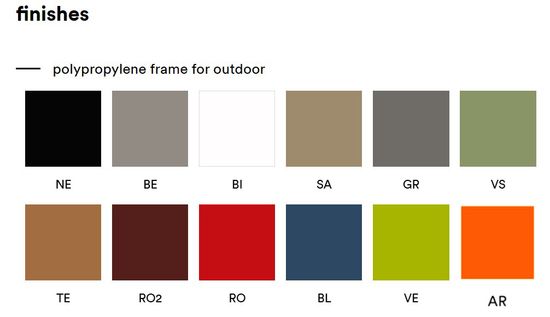 Стул пластиковый Snow