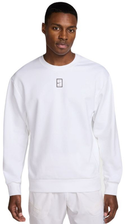 Мужская теннисная кофта Nike Court Heritage Dri-Fit - белый