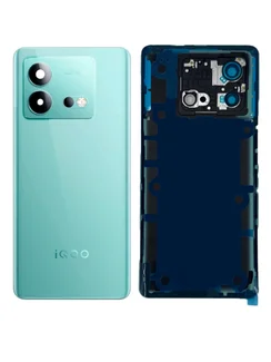 Задняя крышка для  Iqoo Neo 8 зеленая (Green) со стеклом камеры