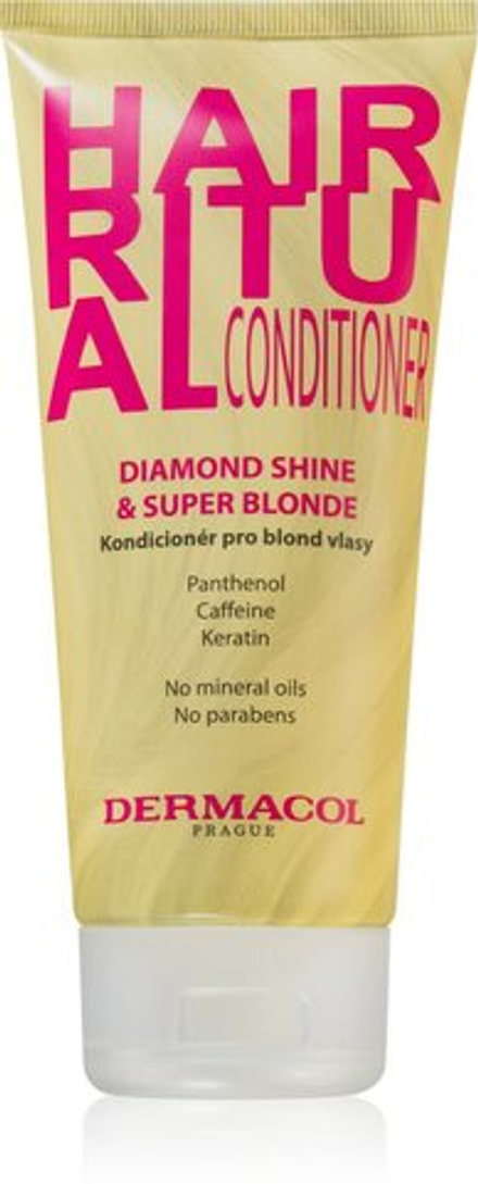 Dermacol Hair Ritual - кондиционер для светлых волос /   200  ml  / GTIN 8595003122740