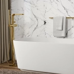 Смеситель для ванны WasserKRAFT Ems 7600 7621 золото