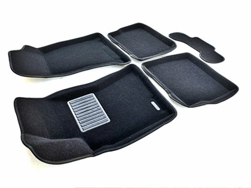 Коврики салона для VOLKSWAGEN Passat B5 (1997-2005) Euromat 3D Business черные. Арт. EMC3D-005405