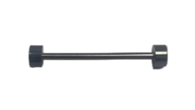 Ручкодержатель гантелька 50мм (d-8мм), темный никель