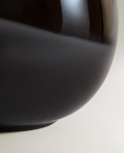 Zara Home Ваза из керамики, цвет коричневый, 25 см
