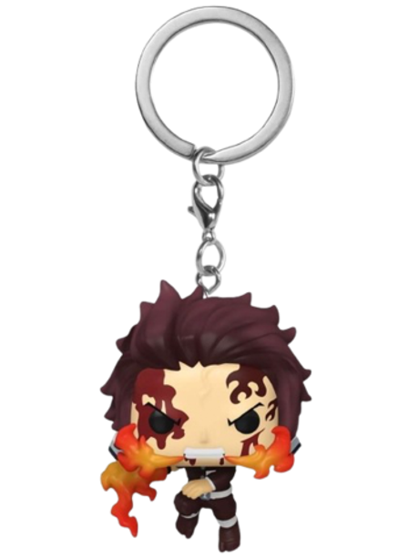 Брелок Funko Pocket POP! Demon Slayer Tanjiro Kamado (Dancing Flash)