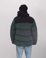 Пуховик Anteater Downjacket Velvet Combo Зеленая