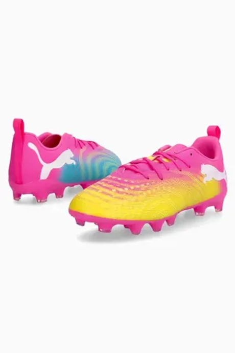 Бутсы Puma Future 9 Play FG/AG Junior - розовый