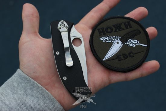 Нож складной Spyderco Tenacious C122GP c клинком из стали 8Cr13MoV, рукоять G10