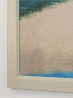 Картина на натуральном холсте настенная интерьерная 33*63 см