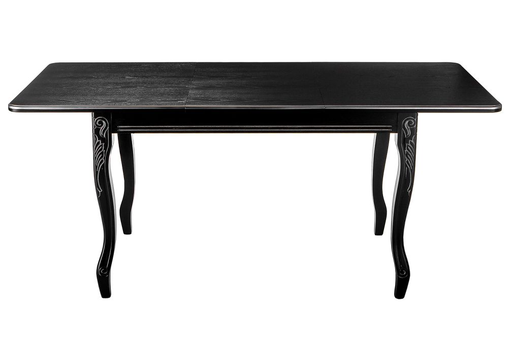 Стол Каллисто 130(180)х84х78 патина серебро