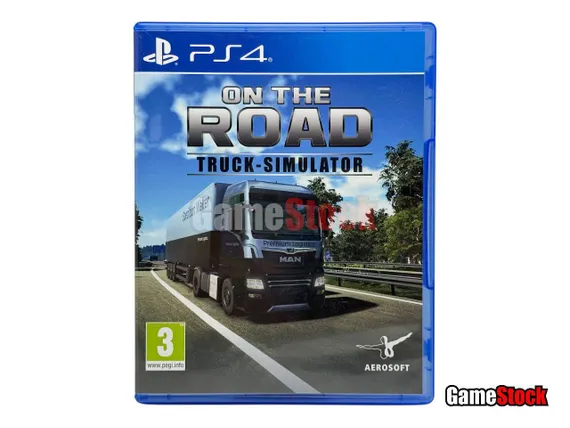 PS4 On The Road: Truck Simulator (Б/У, Английская версия, CUSA-20547)