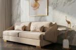 Диван Garda Decor Палаццо (Palazzo) 240М трехм. раскладной беж Ром07+Ром07 240*105*95 см