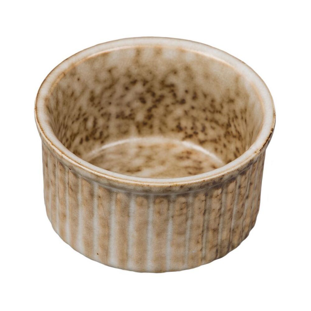 Соусник 90 мл d 7 см h4 см круглый Рамекин Brown Spider Silk P.L. Proff Cuisine [12]