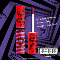 NYX Professional Makeup Beetlejuice Sandworm Swirl - блестящий блеск для губ, 8 ml