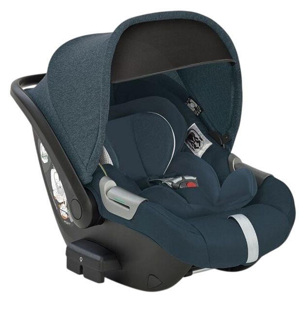 Коляска 3 в 1 Inglesina Electa System Quattro DRW 2025 с подставкой под люльку Hudson Blue