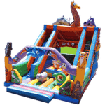 Коммерческий надувной батут "Амазонка"