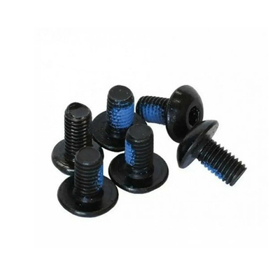 Болты 6-190700 для крепл. торм. диска 6шт (под torx)  c фикс. резьбы М5 сталь, черные TEKTRO
