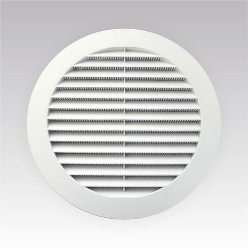 Решетка вент. D130 с фланцем D100 с сеткой 10РКС ERA