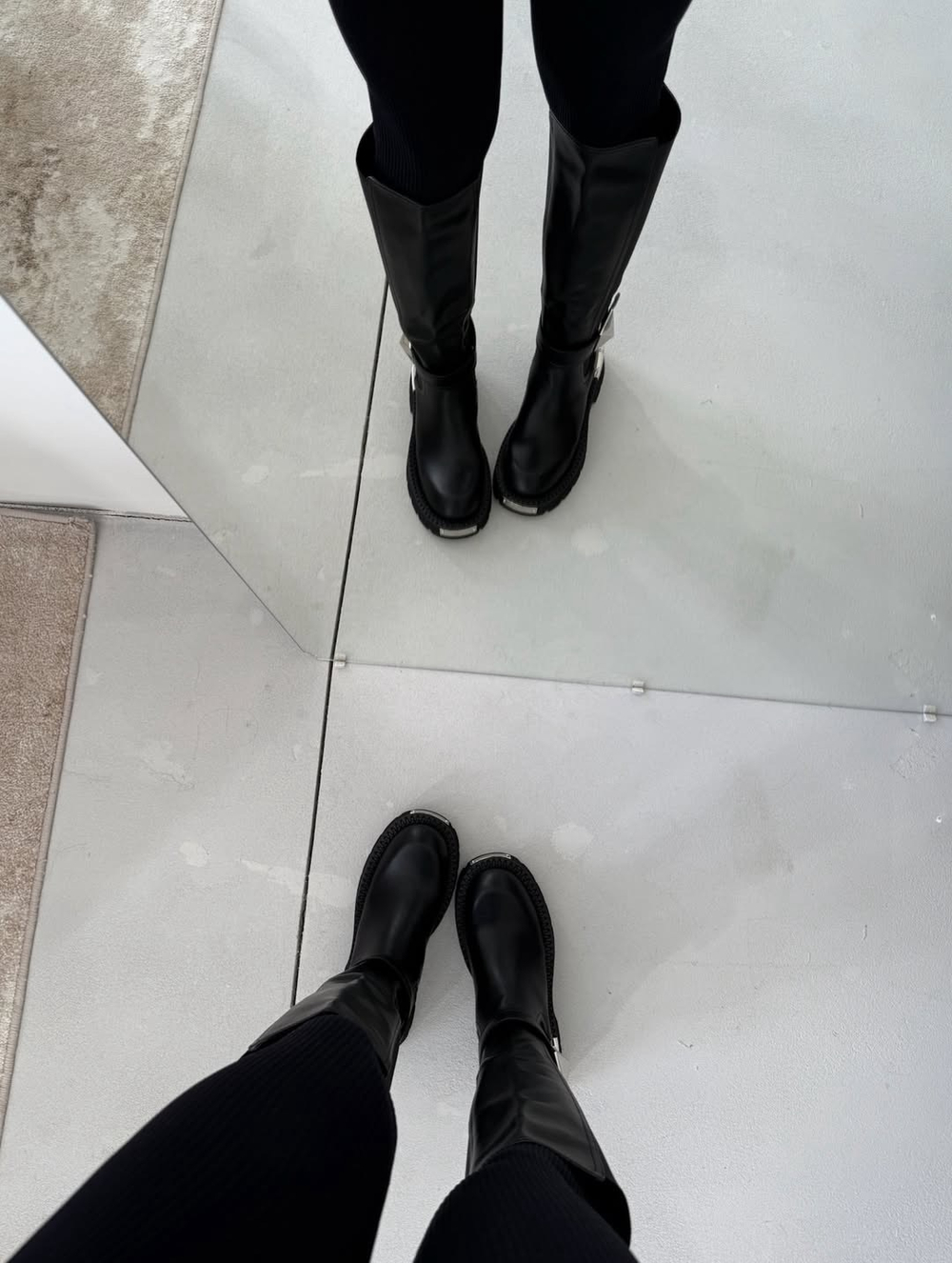 Сапоги из натуральной кожи