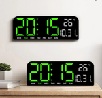 Часы настенные LED MIRROR GH0707 Green&White