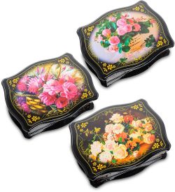 Народные промыслы ШК-13/15 Шкатулка в технике декупаж в асс. (прям. 18х13х5)