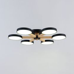 Потолочная Люстра Turna 6 Black By Imperiumloft