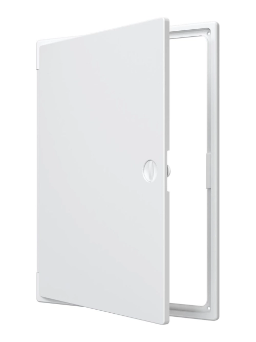 Люк ревизионный ЛТП накладной ручка-задвижка 300х400 пластик EVECS