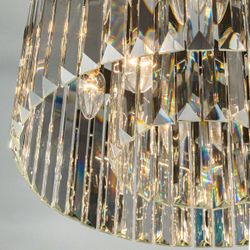 Citilux Мартин CL332081 Люстра хрустальная подвесная Прозрачная