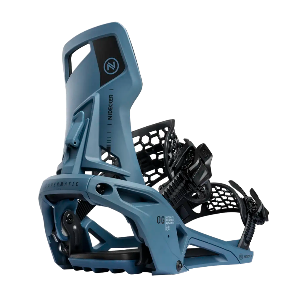 Крепления для сноуборда NIDECKER OG Supermatic Atlantic