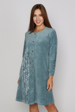 Халат "АЗАЛИЯ" модель Х 134 велюр