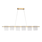 Светильник светодиодный, золотистый, прозрачный, LED, 36